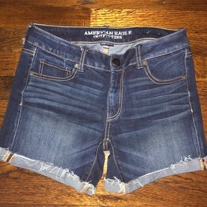 American eagle jean shorts